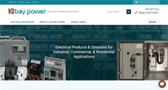 Desktop Screenshot of baypower.com